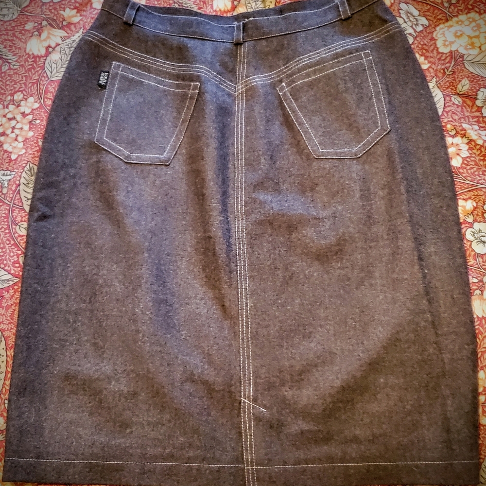 Weill gray skirt... Made in France! - Picture 2 of 4